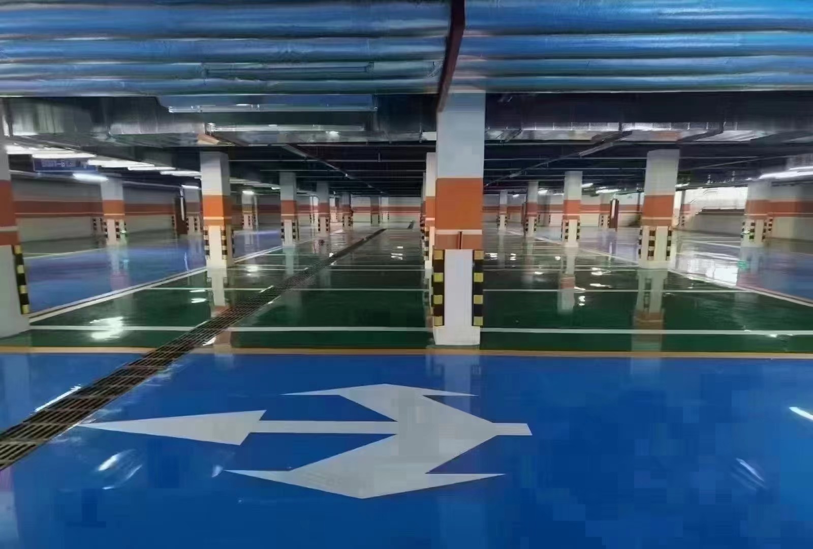 地下停車場效果圖